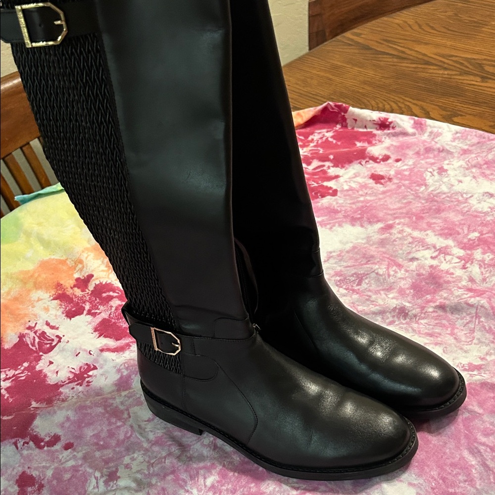 Cole Haan Chelsey water resistant tall boots size 9